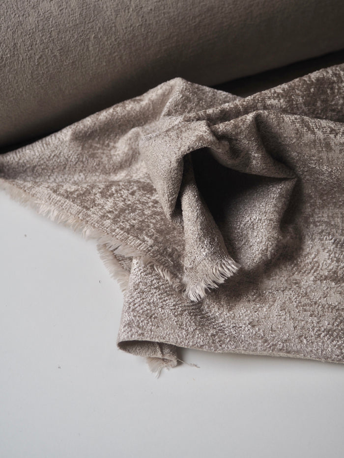 Taupe Chenille Furnishing