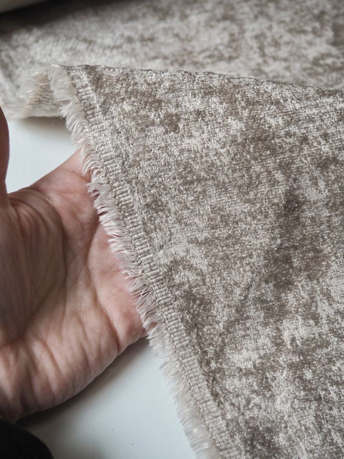 Taupe Chenille Furnishing