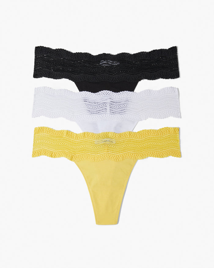 Multi Thong - Dolce Thong - 3 Pack Set