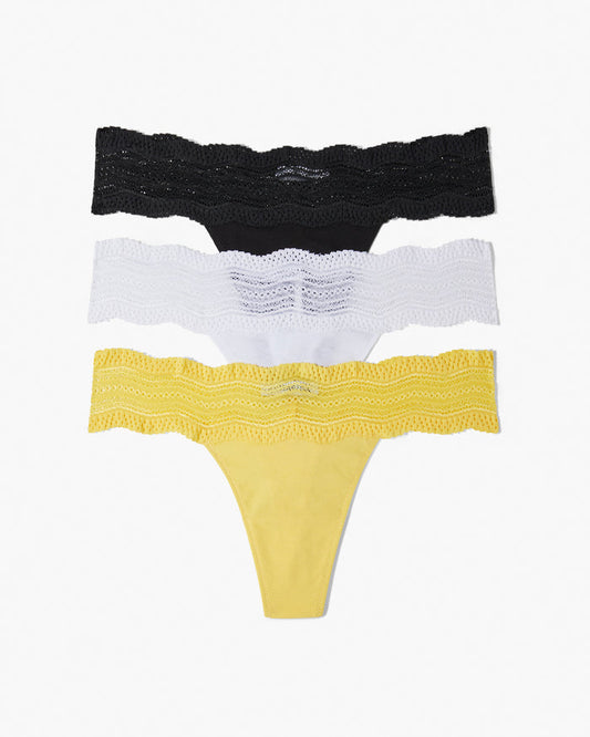 Multi Thong - Dolce Thong - 3 Pack Set
