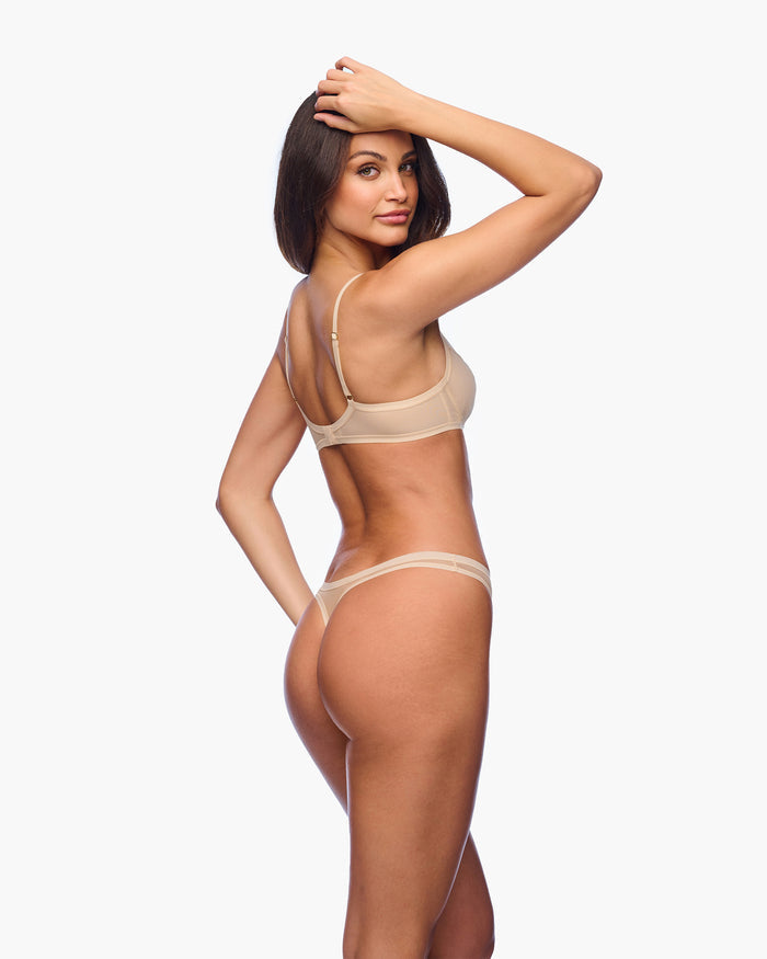 Beige Thong - Soire Iconic Thong