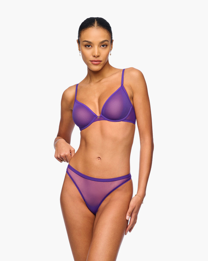 Purple Thong - Soire Iconic Thong