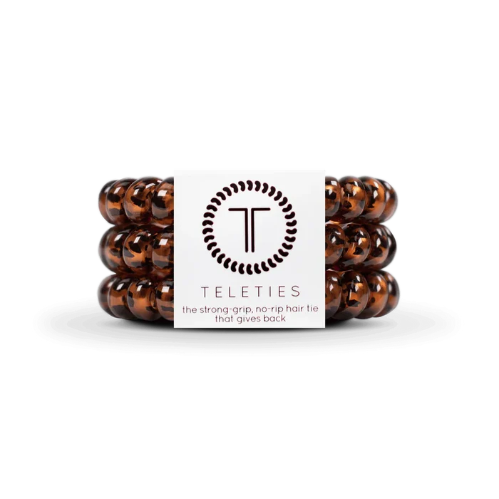 Tortoise Large Hair Ties