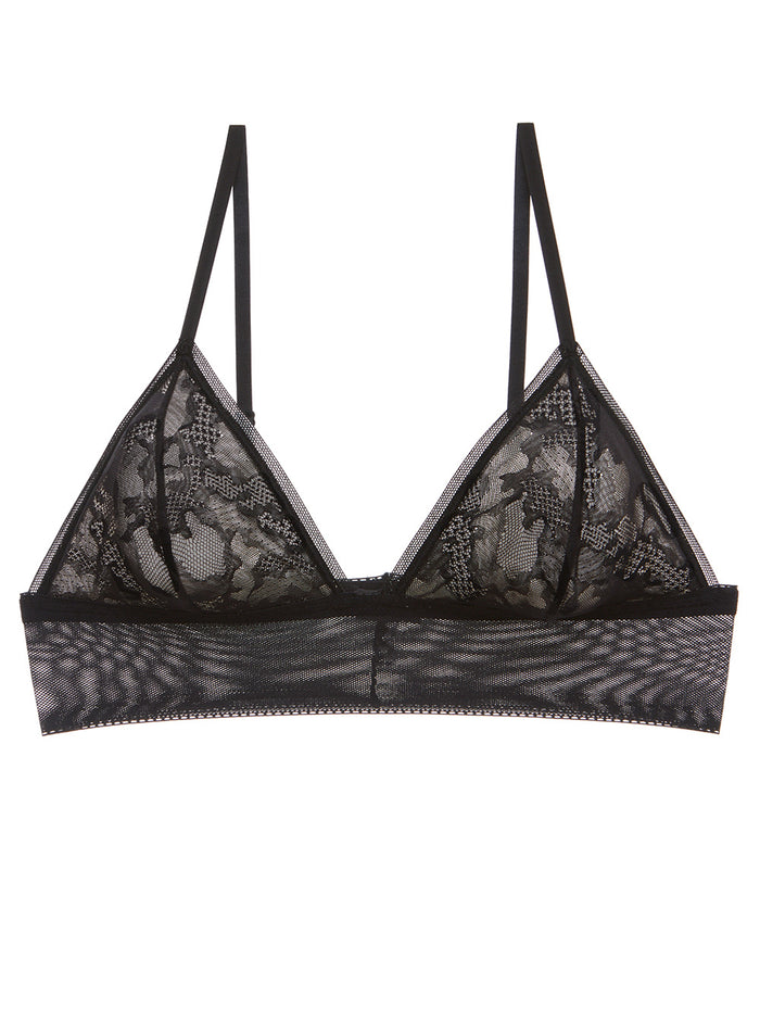 Black Bralette, Forza Triangle Bralette