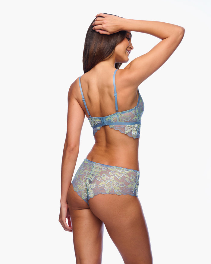 Blue Bralette - Paradiso Triangle Bralette