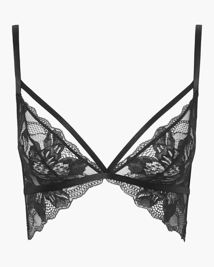 Black Bralette - Paradiso Triangle Bralette