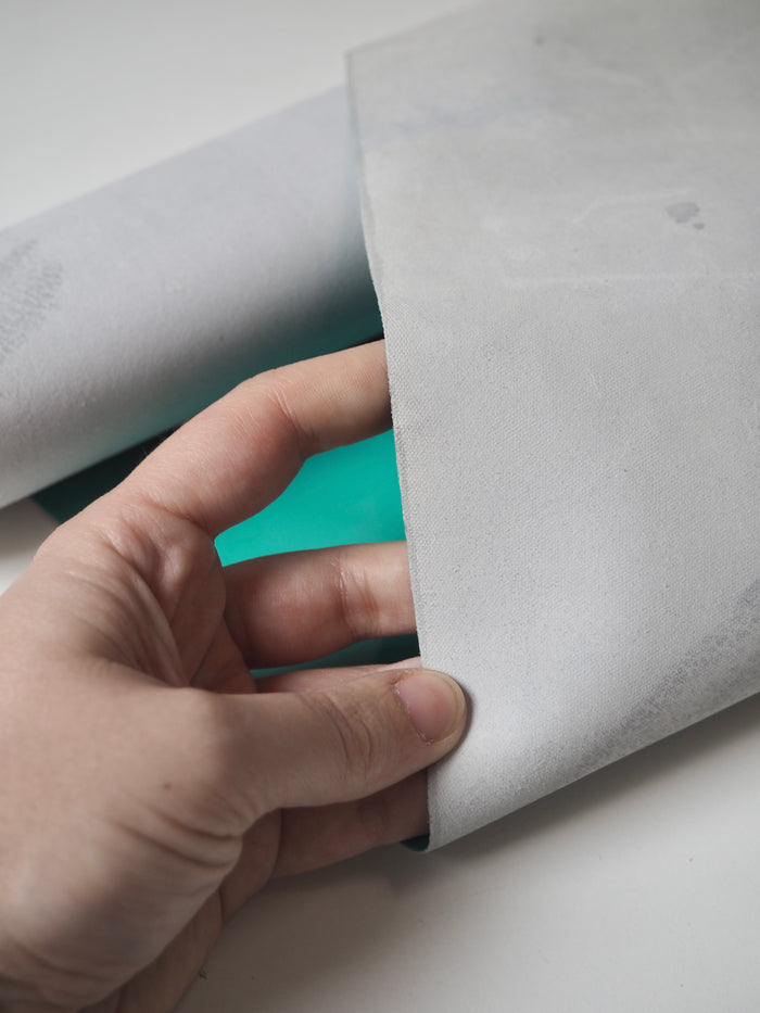 Turquoise Patent Calfskin