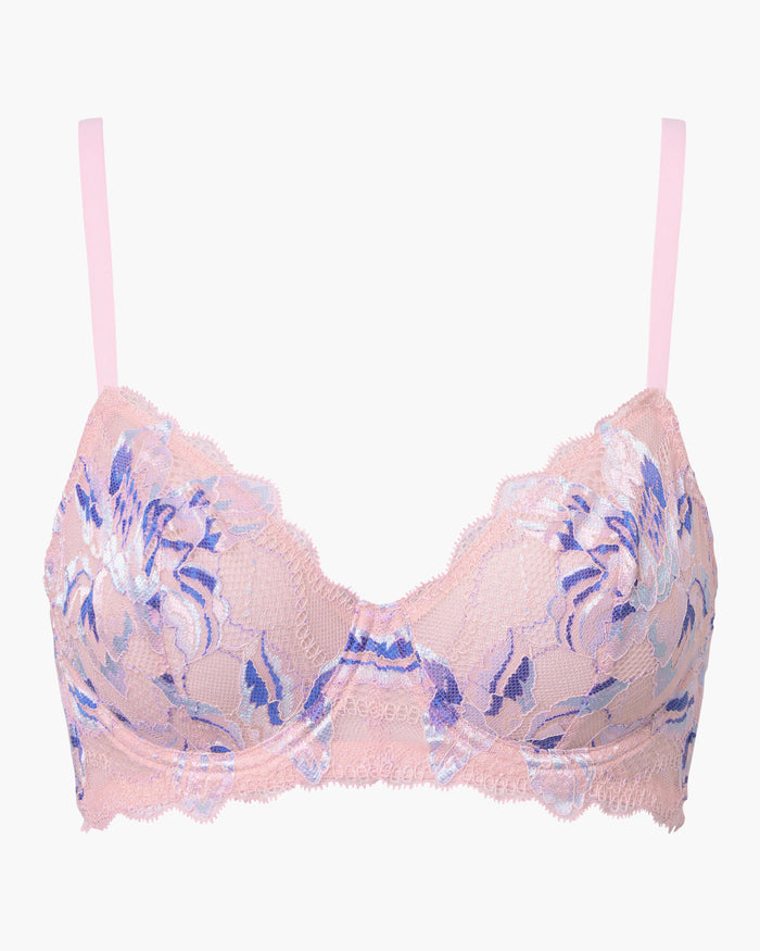 Pink Bra - Paradiso Underwire Demi Cup Bra