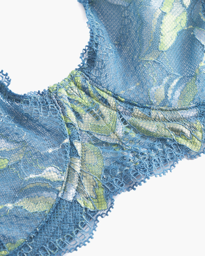 Blue Bra - Paradiso Underwire Demi Cup Bra