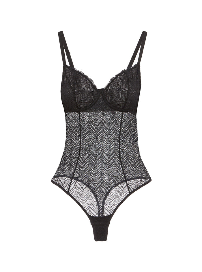 Black Teddy, Ferrara Underwire Teddy