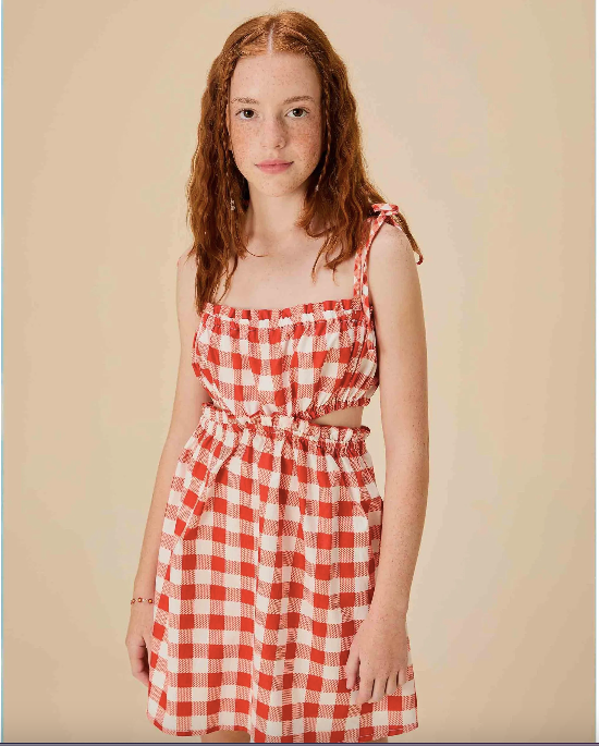 VESTIDO XADREZ POA