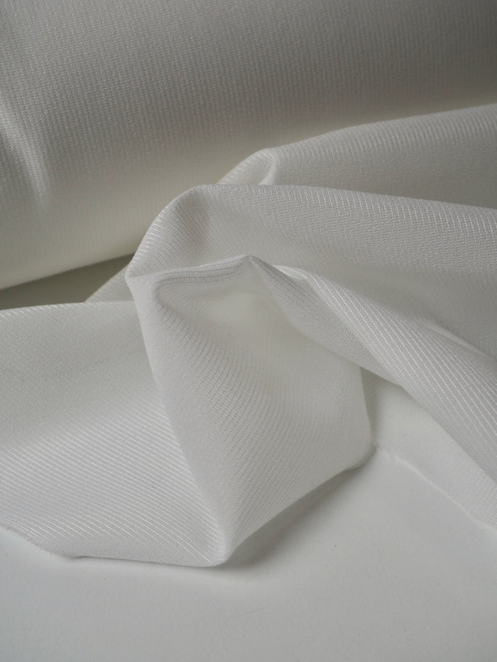 White Heavyweight Nylon Fusible Interfacing