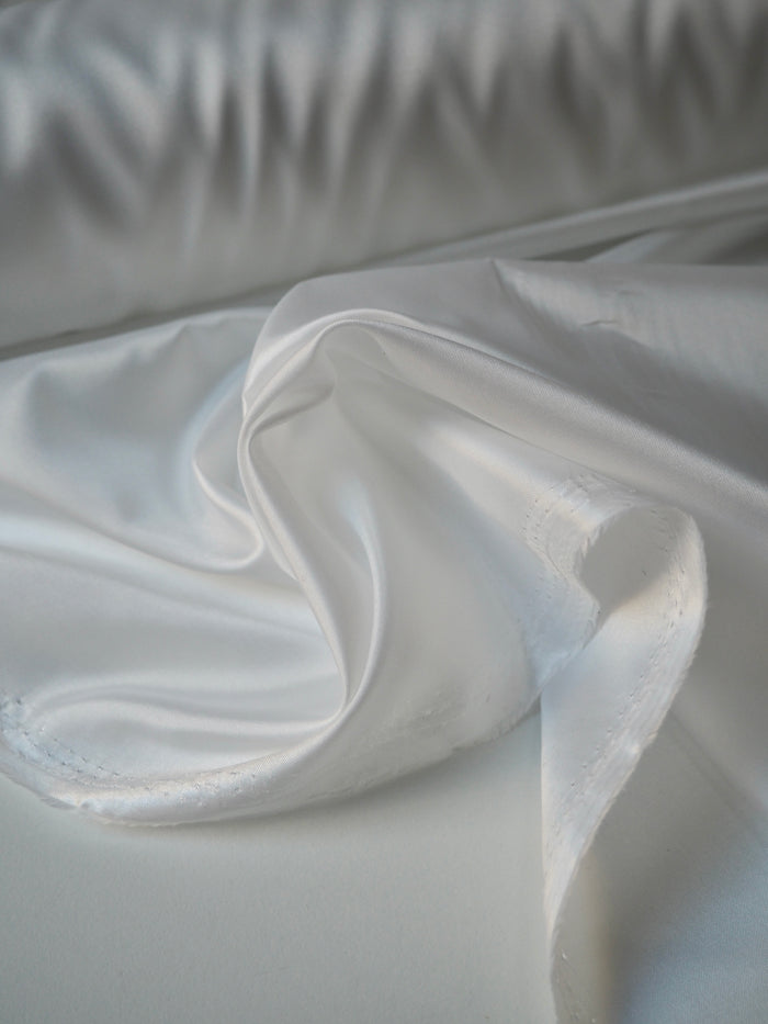 White Satin Lining