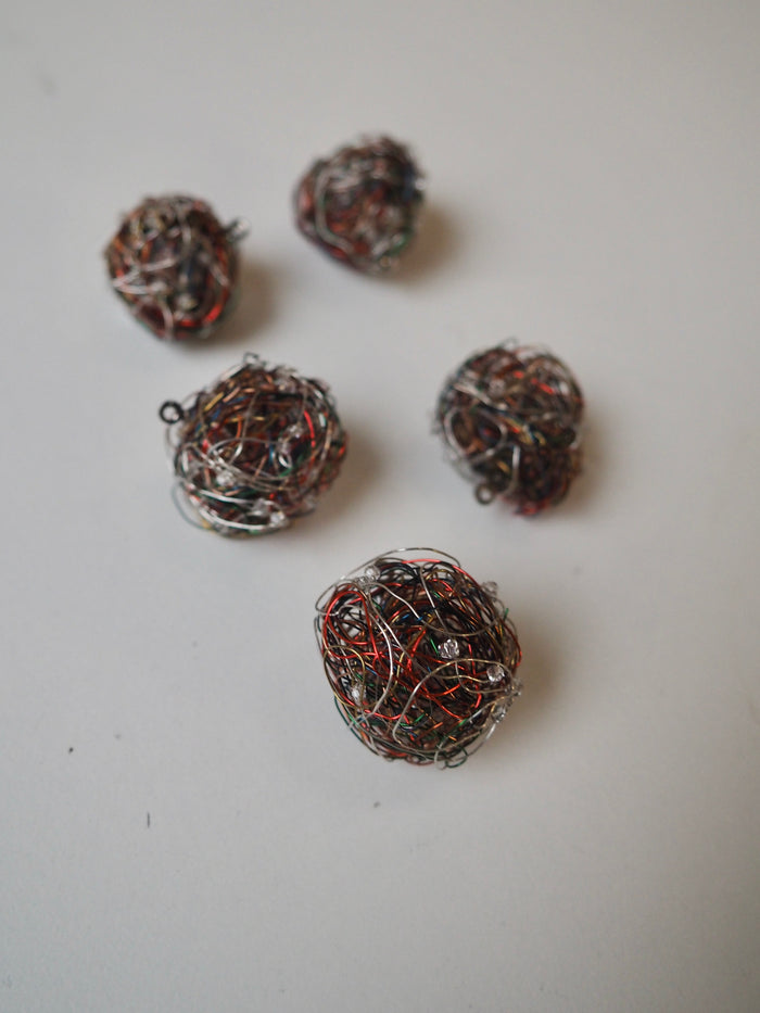 Wire Nest Bead