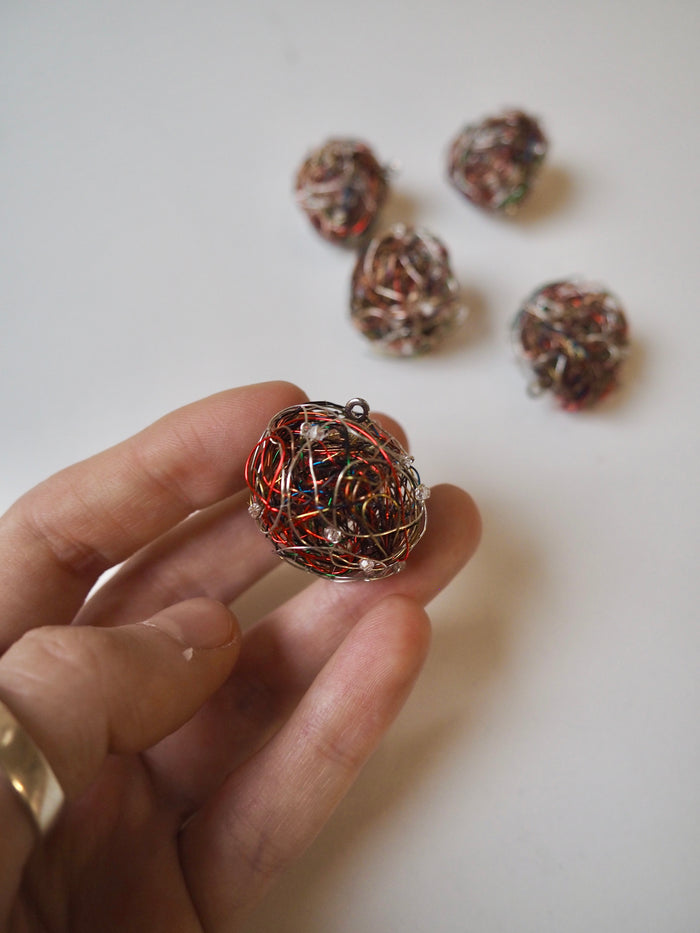Wire Nest Bead