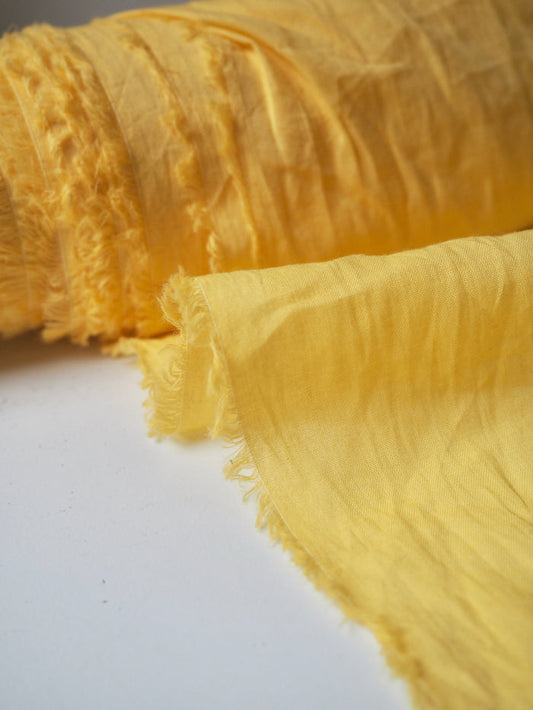 Yellow Cotton Voile