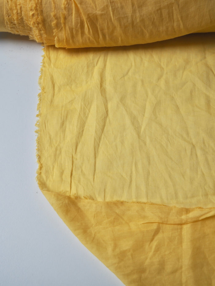 Yellow Cotton Voile