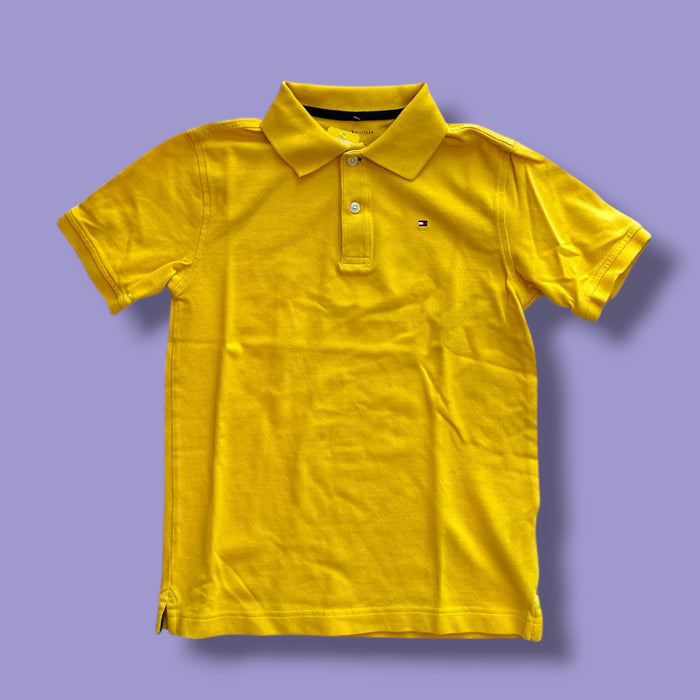 yelow Tommy Hilfiger polo, 8-10y