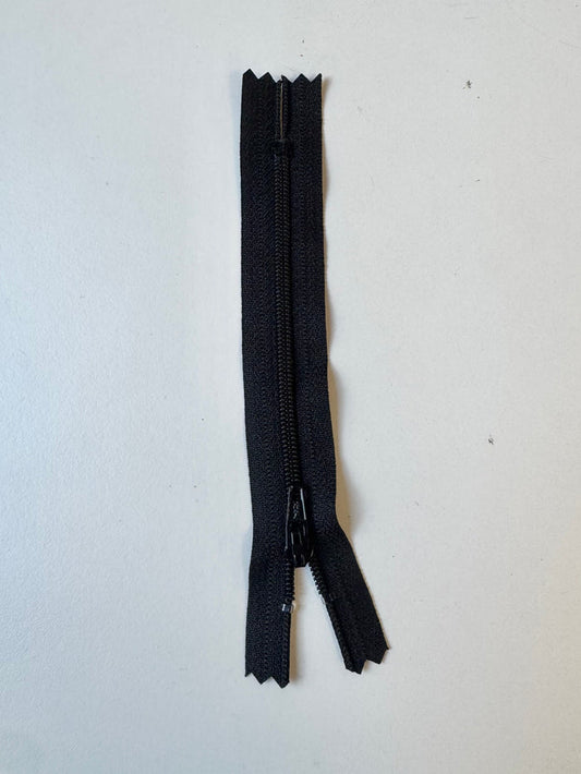 YKK 13cm/5 inch Black Standard Zips