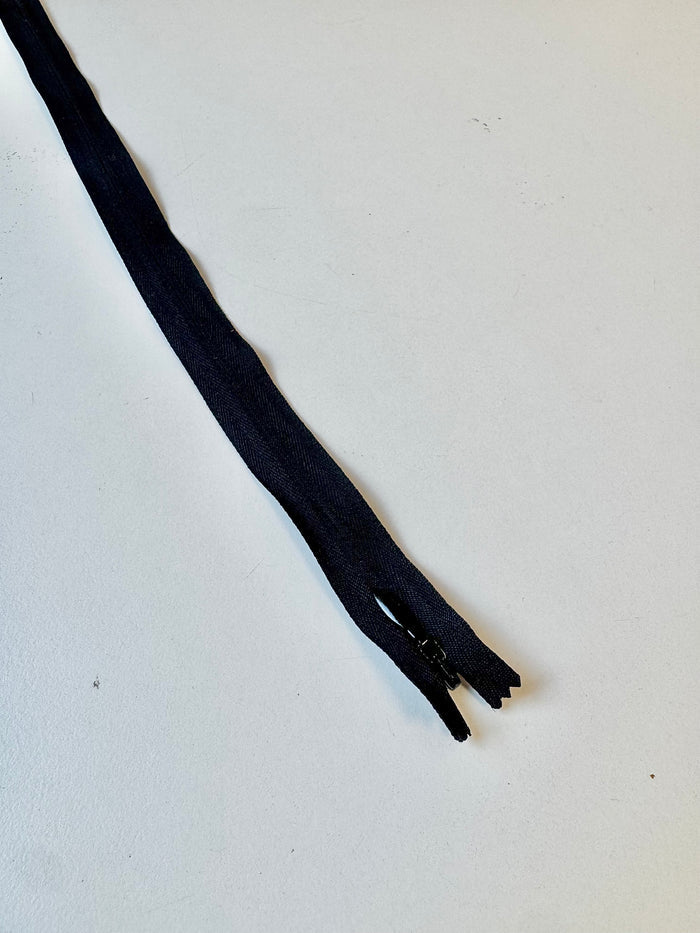 YKK 32cm/12.5inch Black Invisible Zips