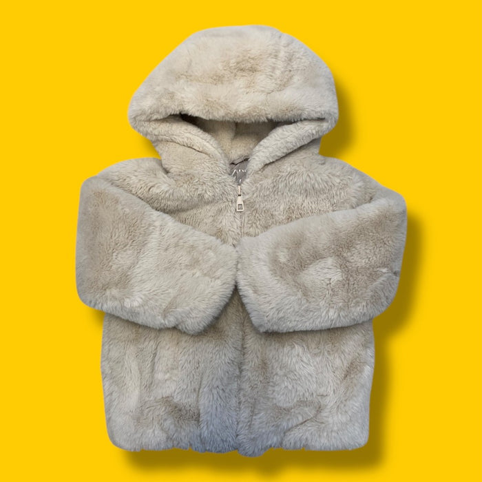 Zara fluffy jacket 4y
