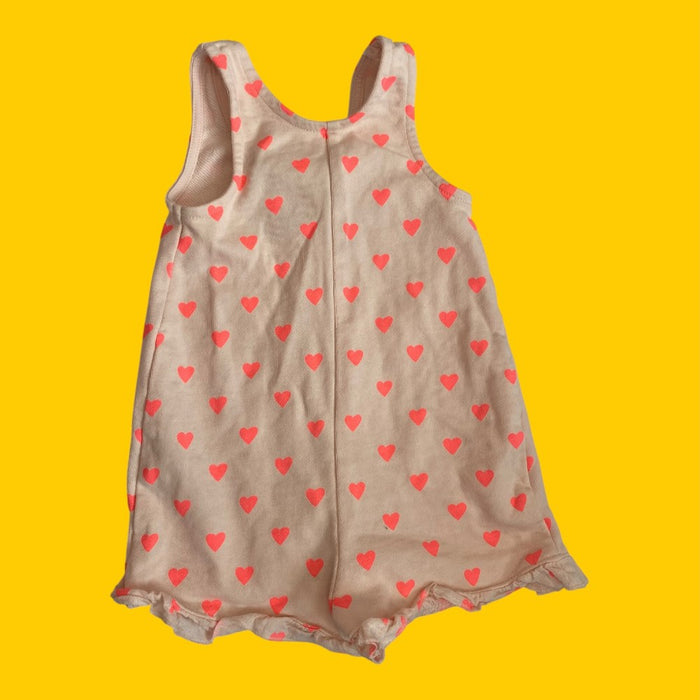 Zara Heart Romper 2Y