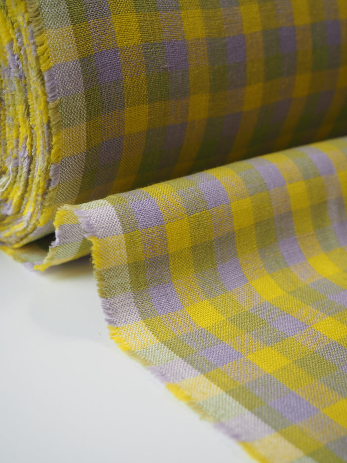 Zest Gingham Linen