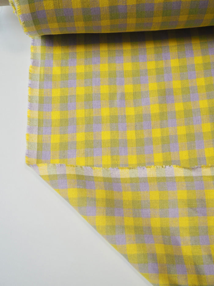 Zest Gingham Linen