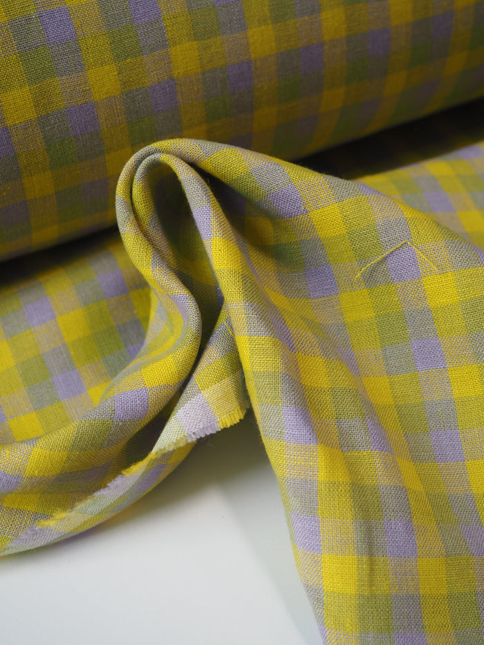 Zest Gingham Linen